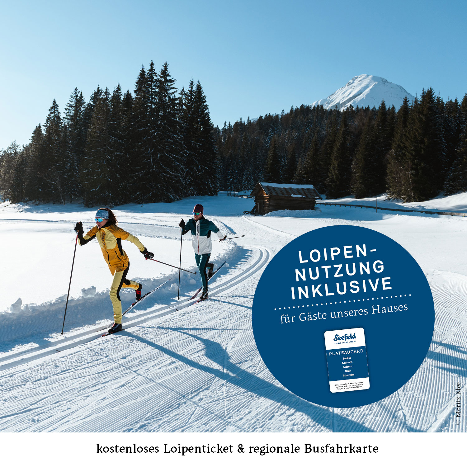 Kostenlose Loipenbenutzung